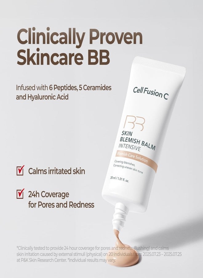 سيل فيوجن سي بلسم Cell Fusion C Skin Blemish Balm رقم 23 Signature Beige - فاتح/متوسط مع لون محايد، تغطية لمدة 24 ساعة مع لمسة نهائية طبيعية، مرطب ملون للوجه، 1.01 أونصة سائلة. - Image 2